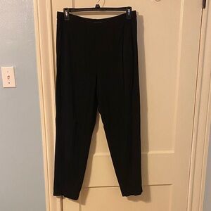 Eileen Fisher Classic Black Cropped Pants